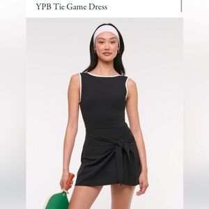 Abercrombie YPB Black Tie Game Dress